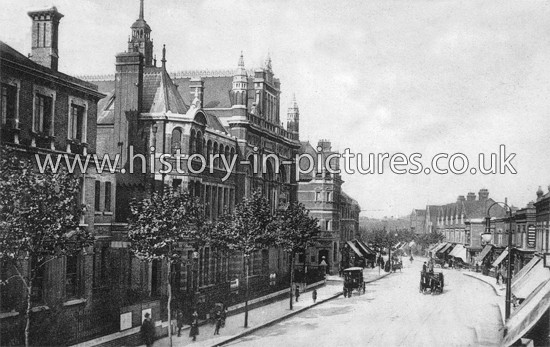Town Hall, High Road, Leyton, London. c.1907